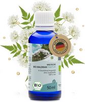 Bio Baldrian Tinktur 50 ml – Reines Extrakt, vegan