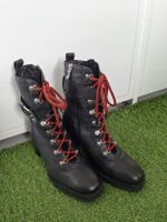 Stiefeletten Bronx schwarz mit Schnürung guter Zustand