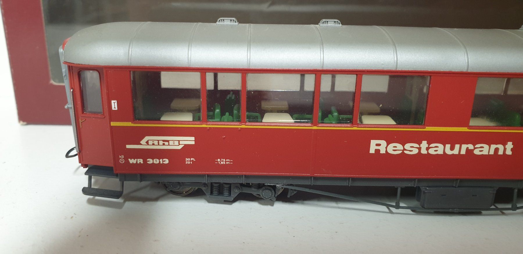 Bemo Modelleisenbahnen: Bemo RhB  Restaurant  wr 3813 – Gebraucht aus Neuenhof von ludovicco 6