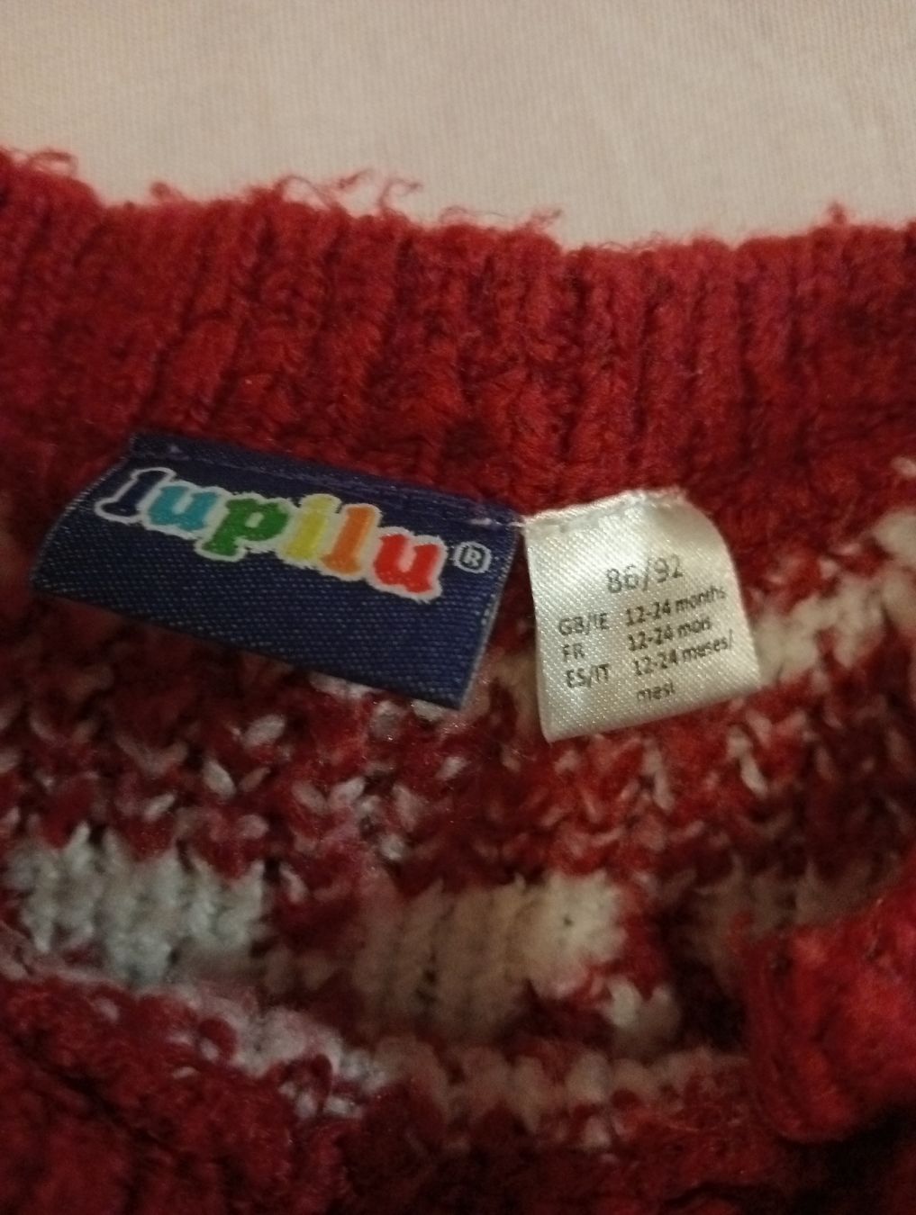Lupilu Kleider & Röcke: Winterkleid Mädchen rot weiss Gr. 86/92 – Gebraucht aus Bilten von ale_8cyx 2