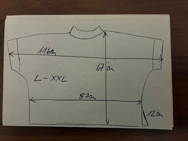 Pulls & Sweat-shirts: Pullunder Stoff  -  Gr. L - XXL - neu – Neuf (Voir description) à Winterthur par grenache01 6