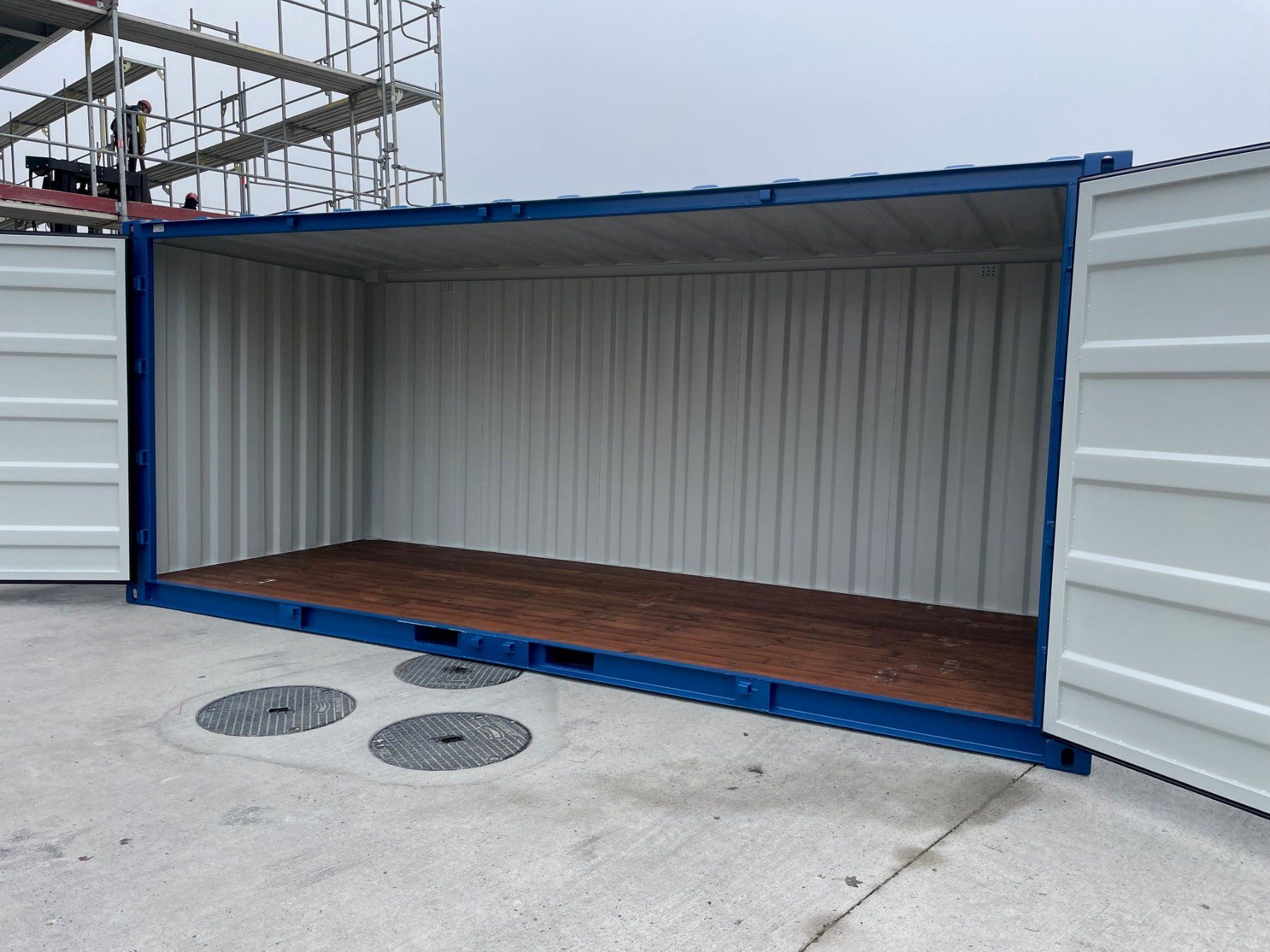 Baucontainer: 20' Lagercontainer Open Side, Seecontainer, Baucontainer! – Neu (gemäss Beschreibung) aus Kradolf von BKSAG 5