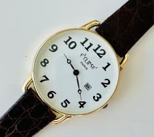 Montre A. Flamand Quartz Femme 8110 05 Calendrier Perpétuel Pile Neuve