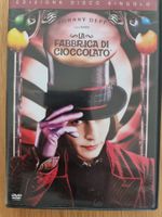 DVD La Fabbrica di Cioccolato Tim Burton Italienisch
