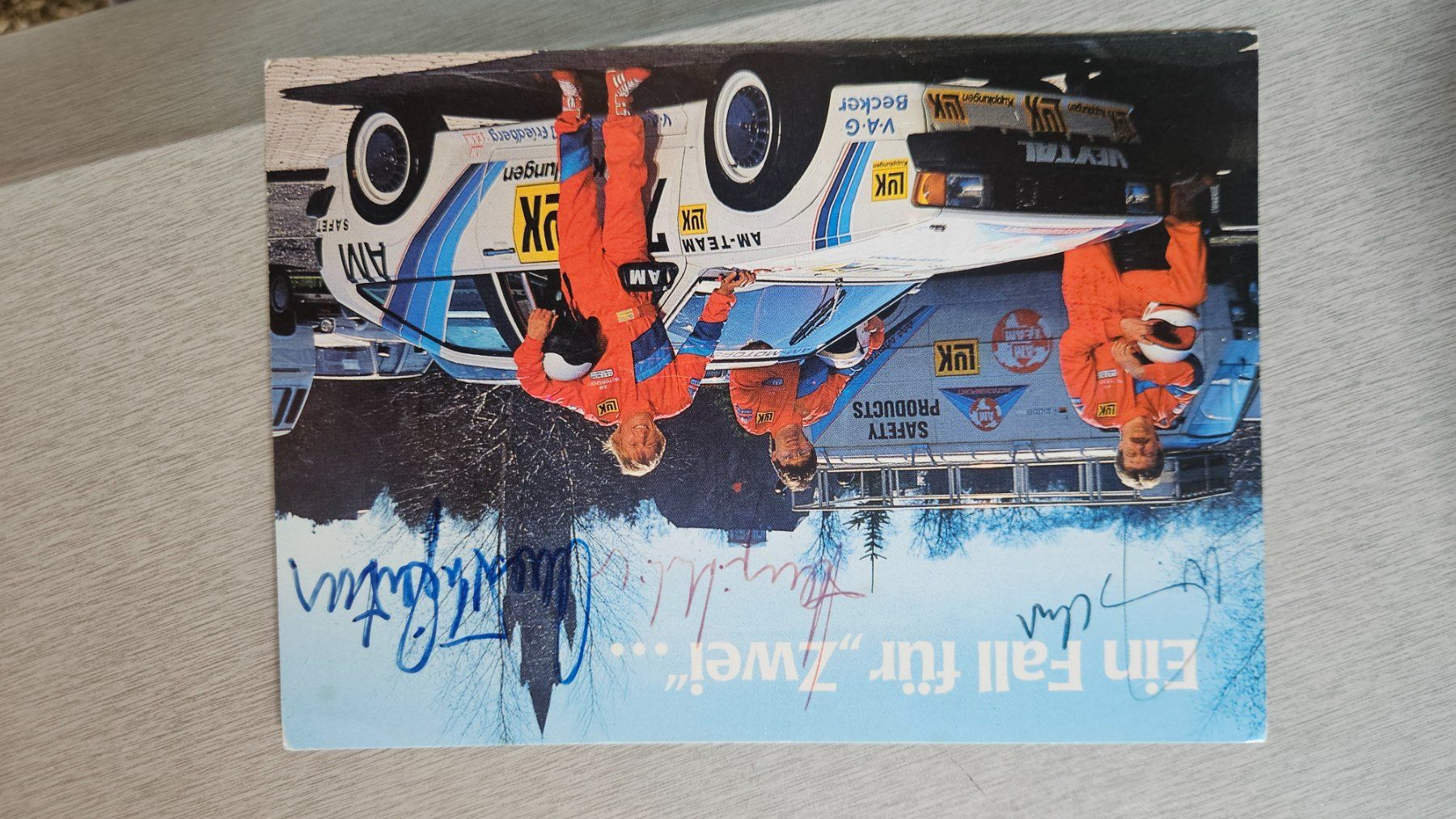 Autografi: Postkarten ein Fall fuer zwei, visiert – Usato da Feldbrunnen venduto da Kolosseum111 1