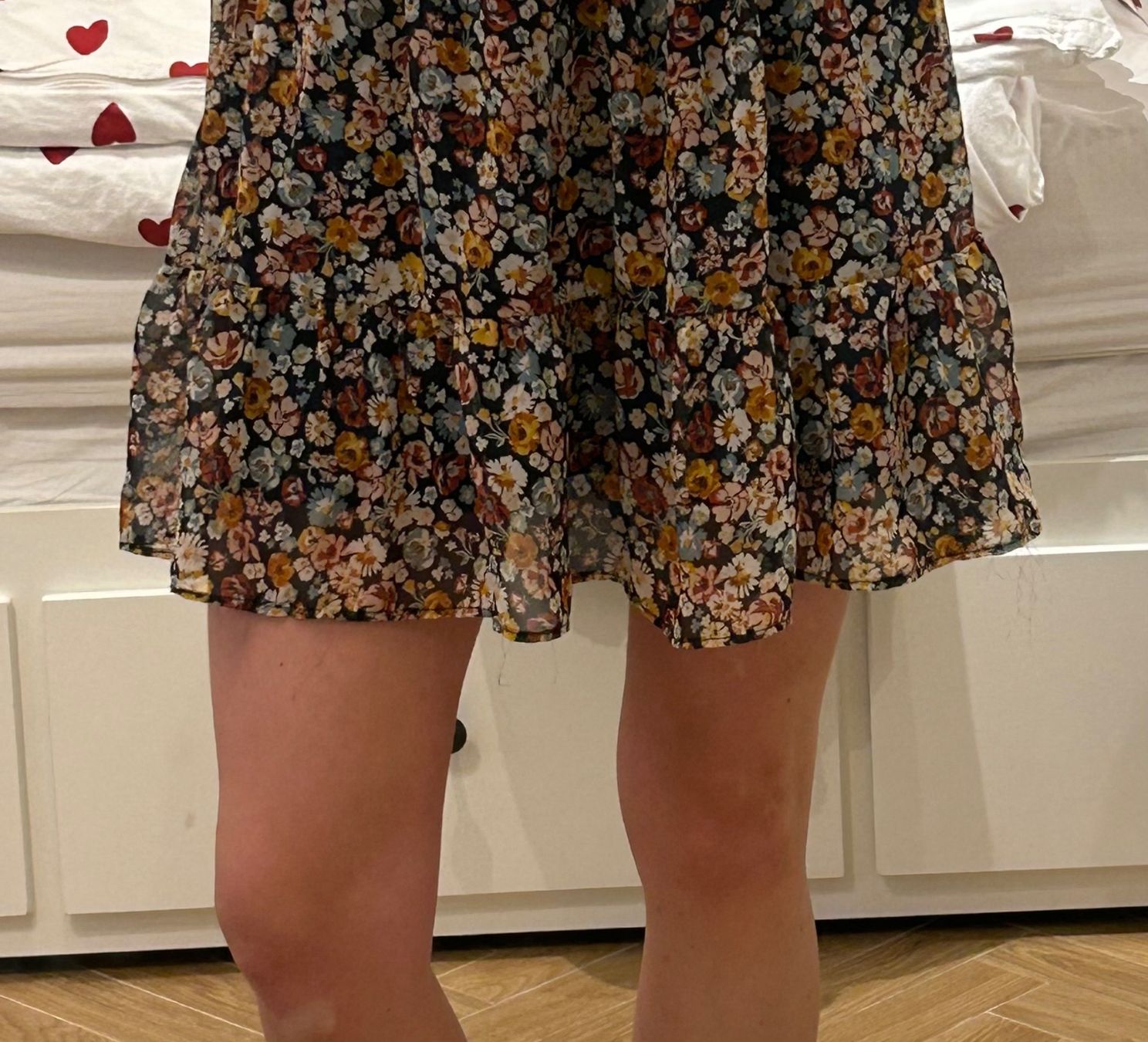 Zara Vestiti: Robe Zara à fleurs automnales, taille S – Nuovo (secondo la descrizione) da Vesenaz venduto da emi_videsonarmoire 1