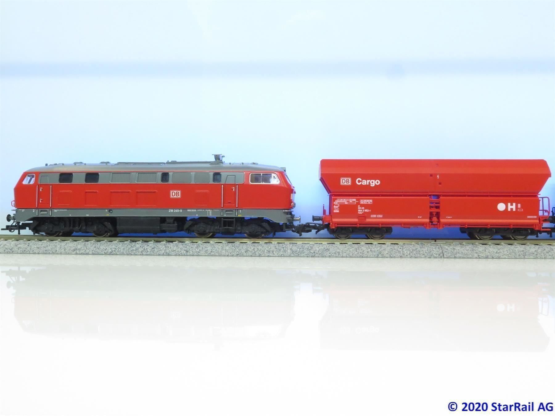 Fleischmann Modelleisenbahnen: Fleischmann 631403 DB Startset BR 218 Dummy Digital Sound – Gebraucht aus Ennetbaden von StarTrain 1