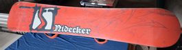 Snowboard Nidecker rouge/noir occasion
