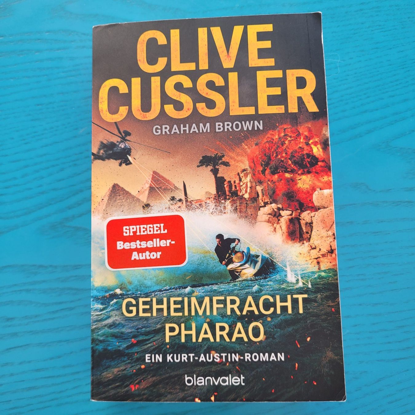 Libri: Clive Cussler- Geheimfracht Pharao – Usato da SCHÜBELBACH venduto da CoKaHa