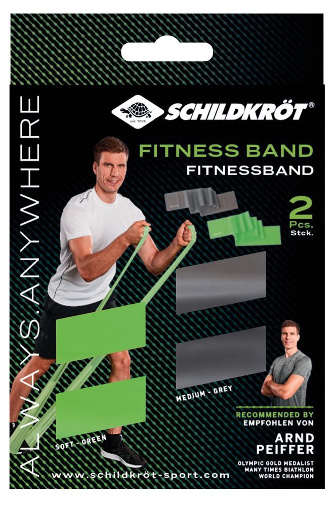 Sonstiges zum Basteln & Handarbeiten: Fitnessbänder, latexfrei, 2er Set – Neu und originalverpackt aus St. Gallen von cointec 9