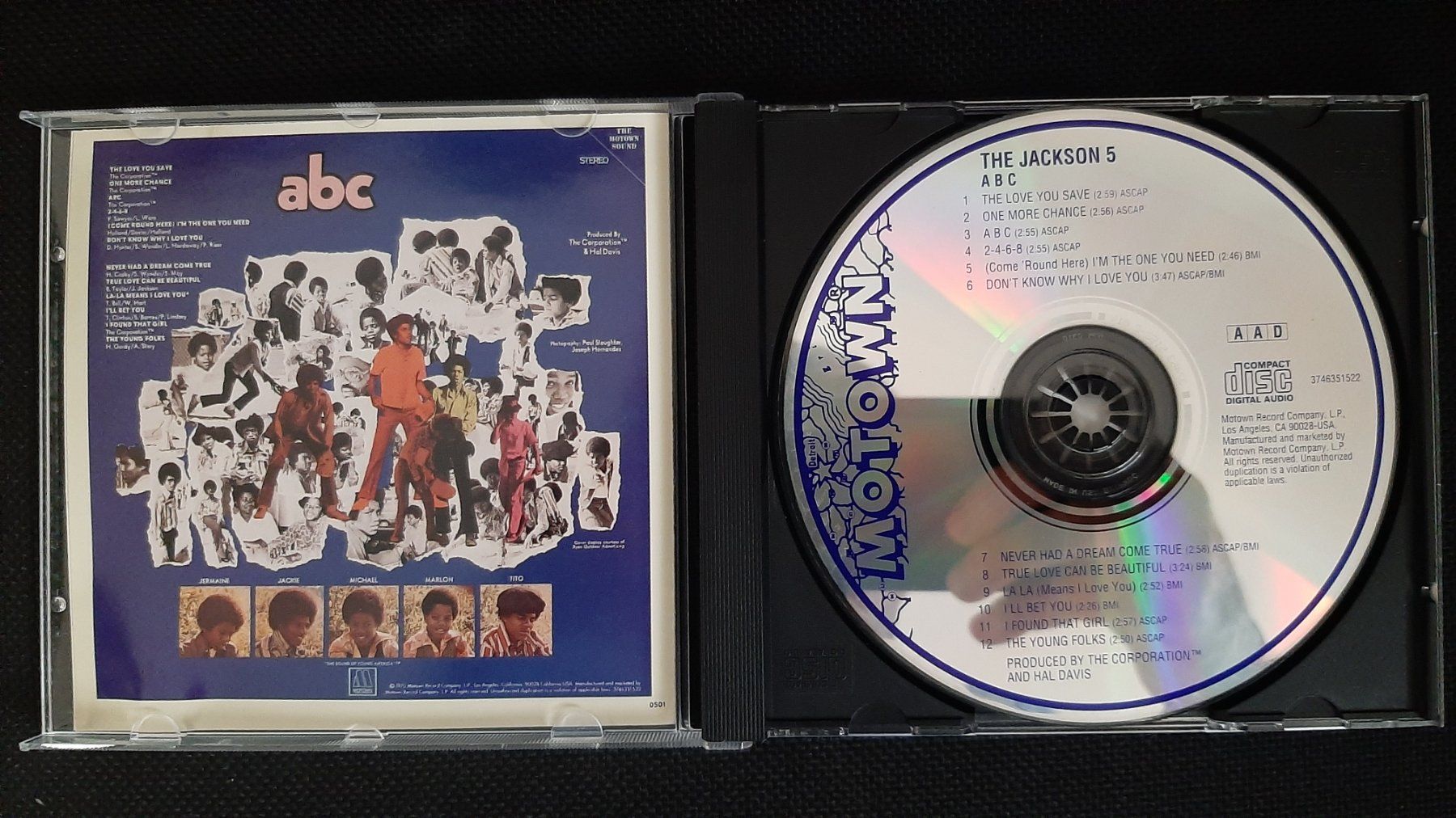 CDs: The Jackson 5 - ABC (US original first CD release) Rare VG+ – Gebraucht aus Watt von Tomaf 2
