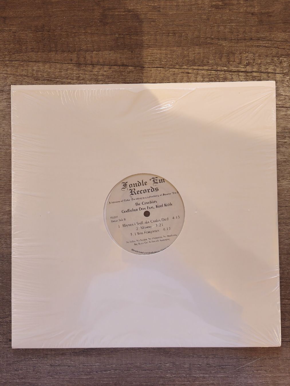 Dischi in vinile: Godfather Don & Kool Keith - The Cenubites – Usato da Kandersteg venduto da digginblackpearlz 1