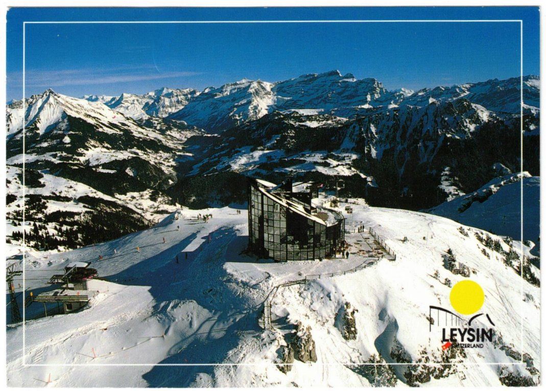 Cartoline postali: Leysin - Sessellift Berneuse – Usato da Binningen venduto da Mountainrider