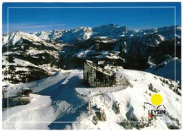 Leysin - Sessellift Berneuse