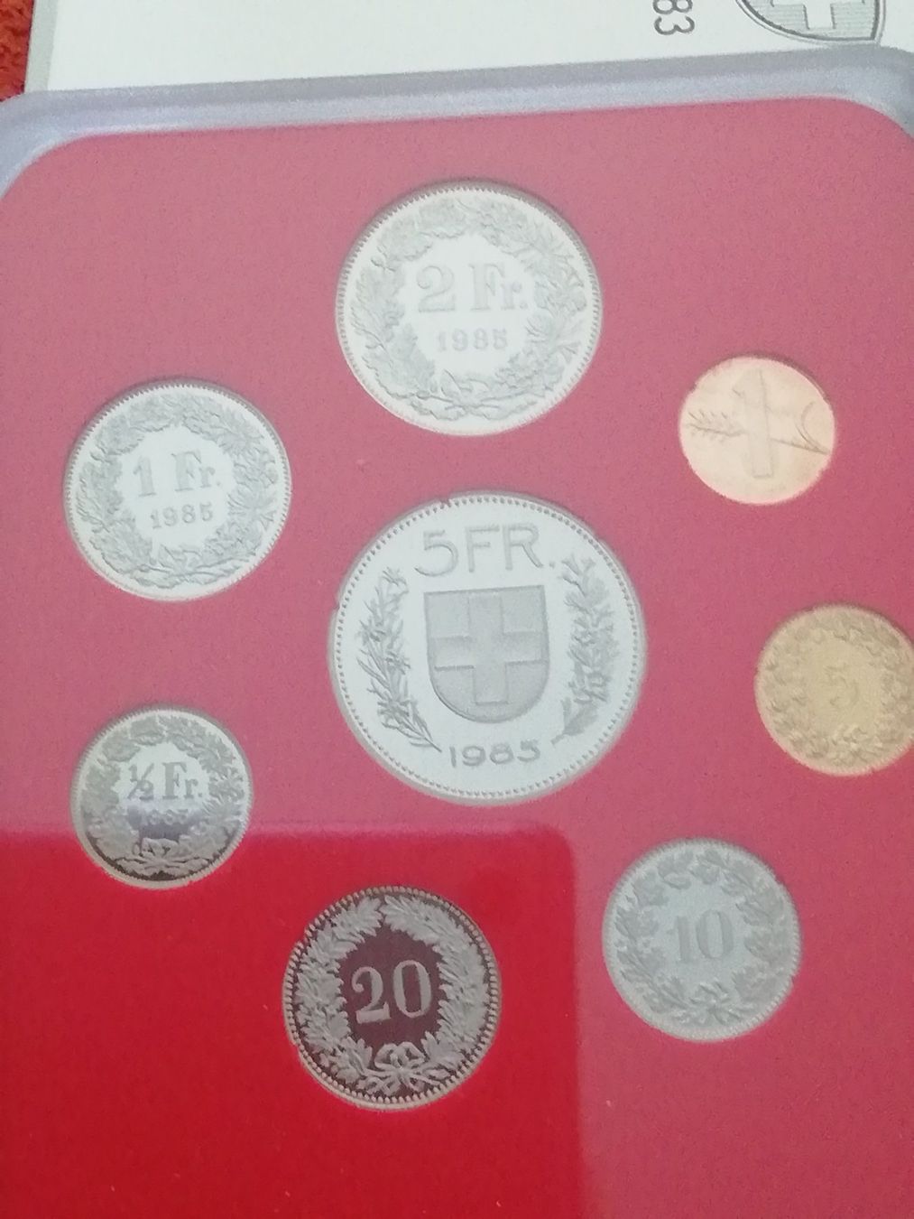 Tutti le monete: Münzsatz 1985 PP – Nuovo e nell'imballaggio originale da Fahrweid venduto da Chroni55