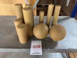 456 Posten Bienenwachs Kerzen aus Liquidation