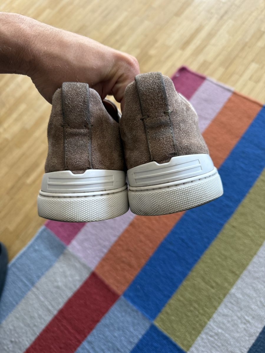 Zegna Herrenschuhe: Zegna Triple Stitch Brown – Gebraucht aus Genève von SG_73 3