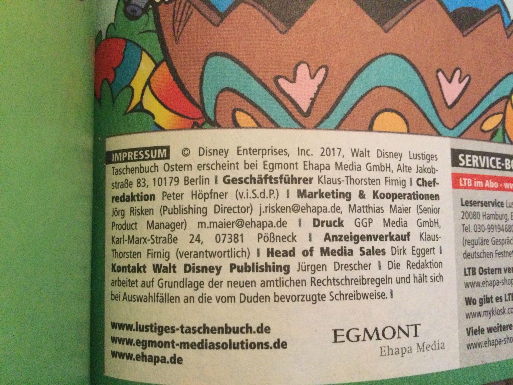 Fumetti: LTB OSTERGESCHICHTEN No. 9 (2017) – Usato da Frasnacht venduto da GracyStore 3