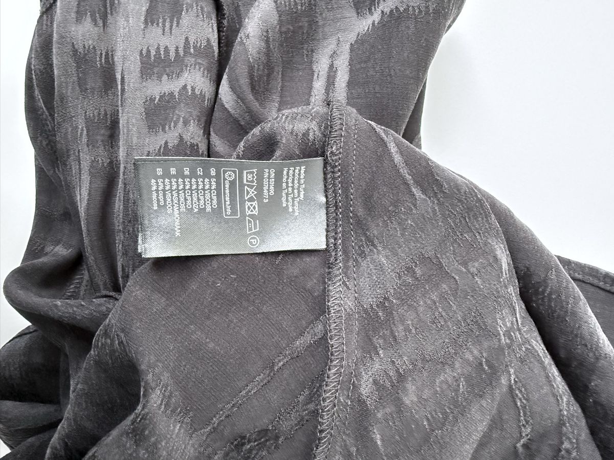 H&M Kleider: H&M Kleid schwarz kariert Grösse S – Neu (gemäss Beschreibung) aus Basel von A-Z-B 5