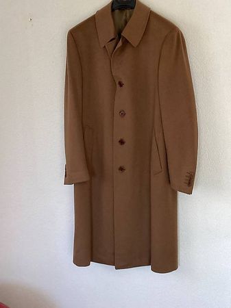 Rostbrauner Herren Wintermantel Gr. 56