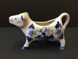 Milchkanne Kuh aus Porzellan
