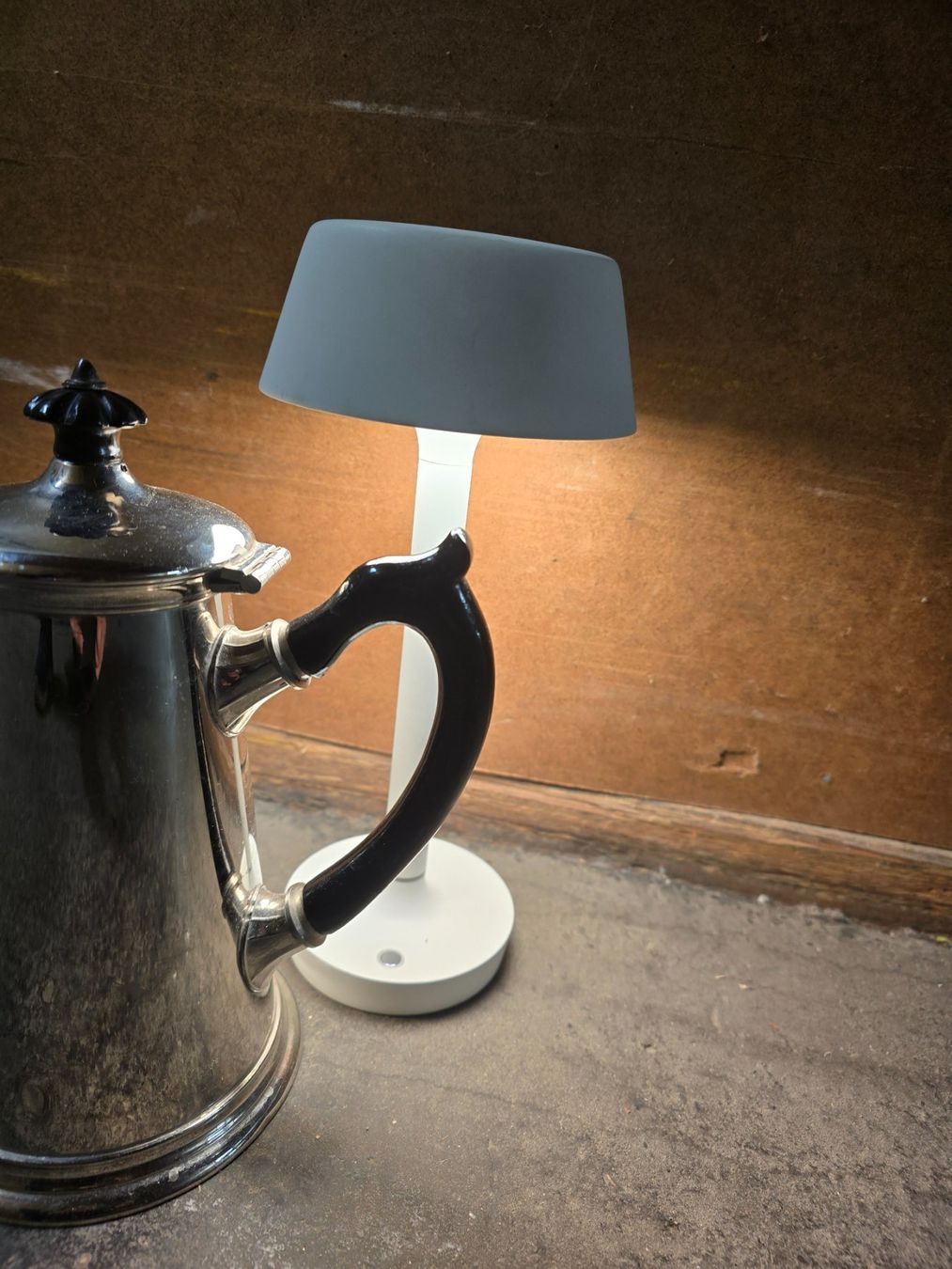 Teiere: Metall: Teekanne vintage, Silber/Bakelit – Usato da Romanshorn venduto da Rachacha 7