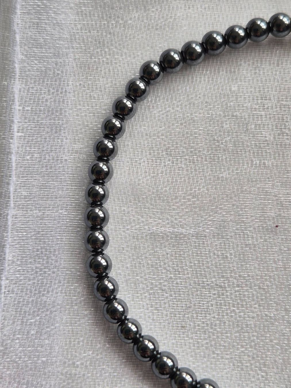 Armbänder & -reifen: Hämatit Armband 4mm – Neu und originalverpackt aus Rüti ZH von pep_l9zp 4