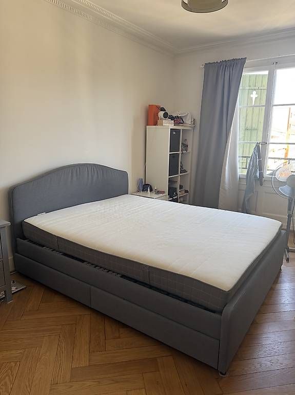 Ikea Letti: Lit 160x200 avec Matelas et Sommier – Usato da Genève venduto da loa_8ltt 1