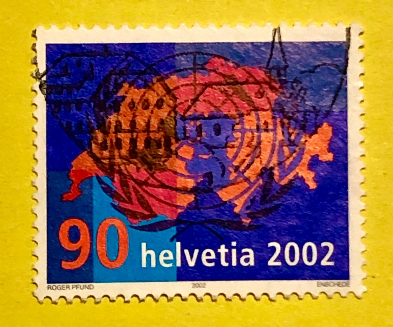 Tutti i francobolli: Nr.1059  GESTEMPELT UNO-Beitritt  2002    – Usato da Aarau venduto da Billa007