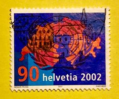 Nr.1059  GESTEMPELT UNO-Beitritt  2002   