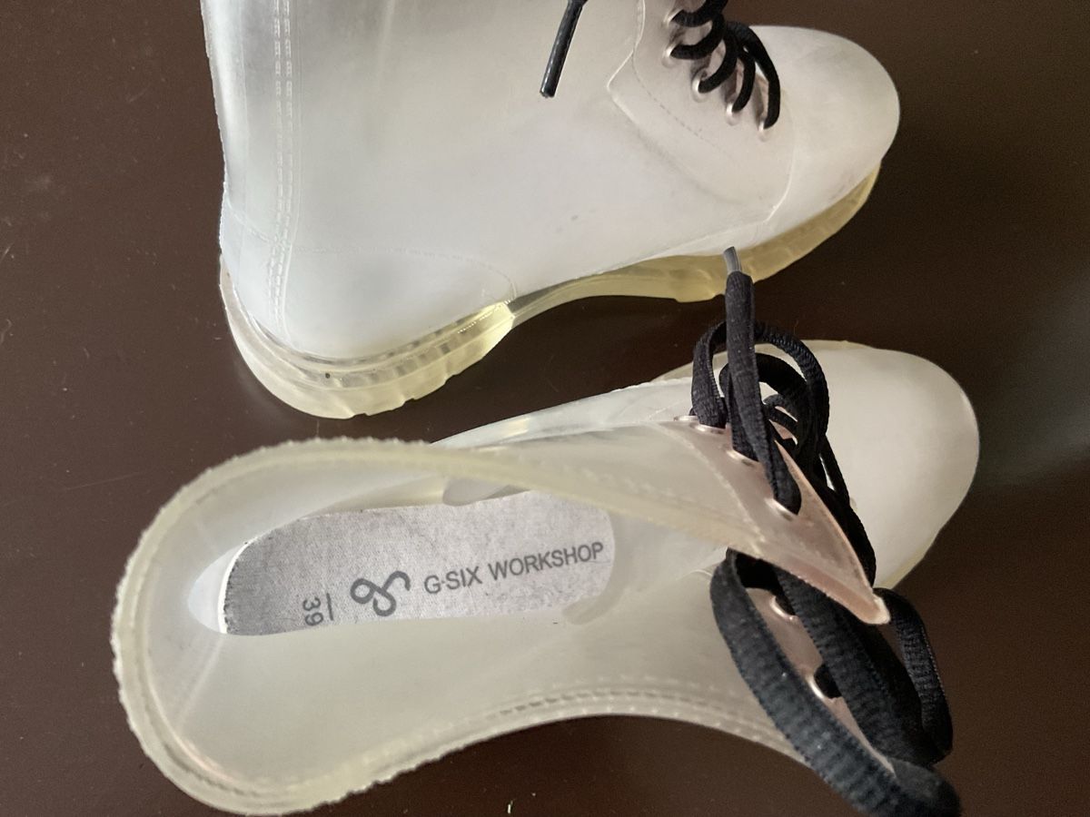 Scarpe da donna: Stivali trasparenti G-SIX Workshop n.39 – Usato da Penthalaz venduto da fed_5ypc 2