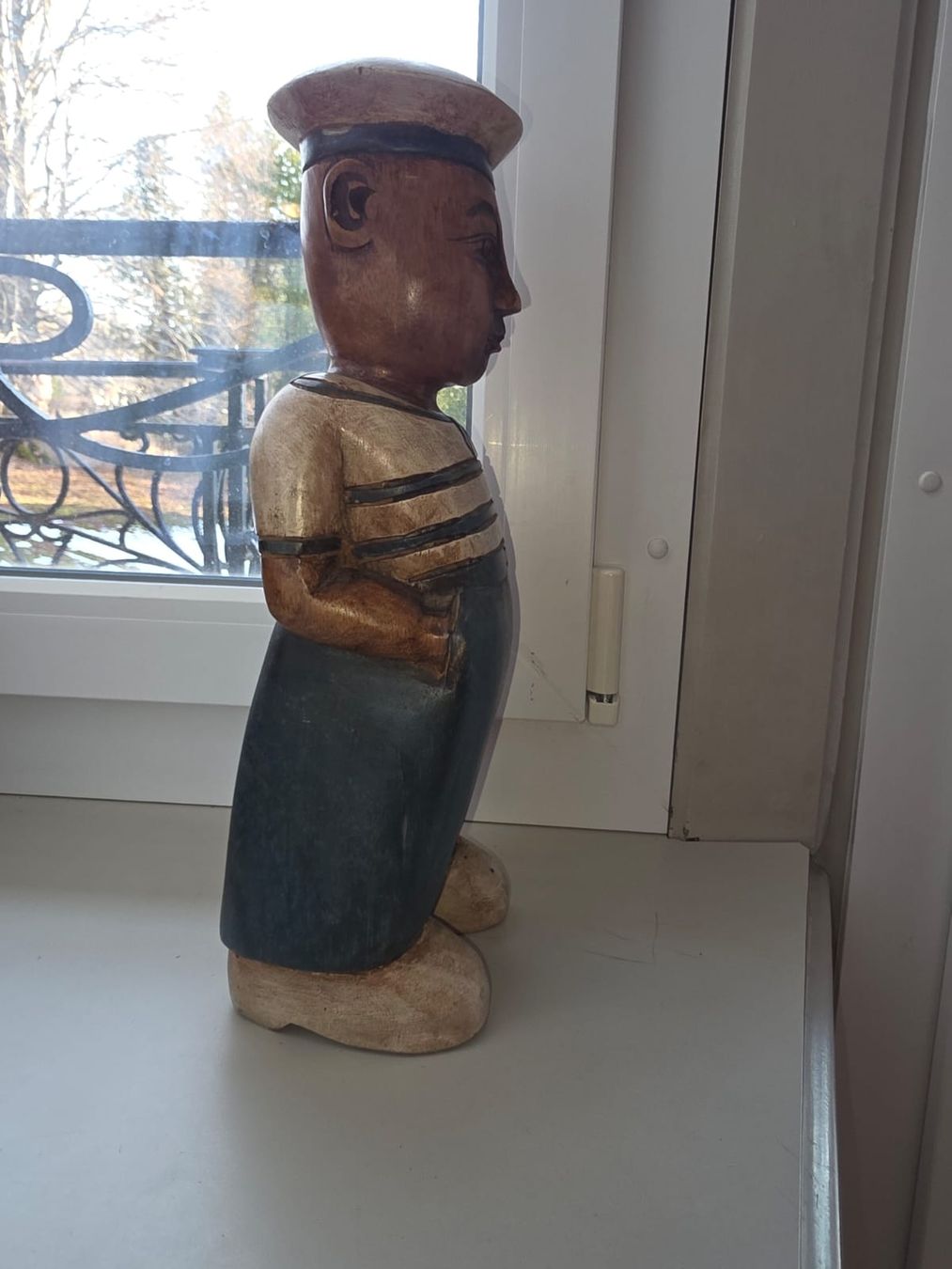 Skulpturen & Statuen: Statue marin en bois massif – Gebraucht aus Le Locle von Maria.222 1
