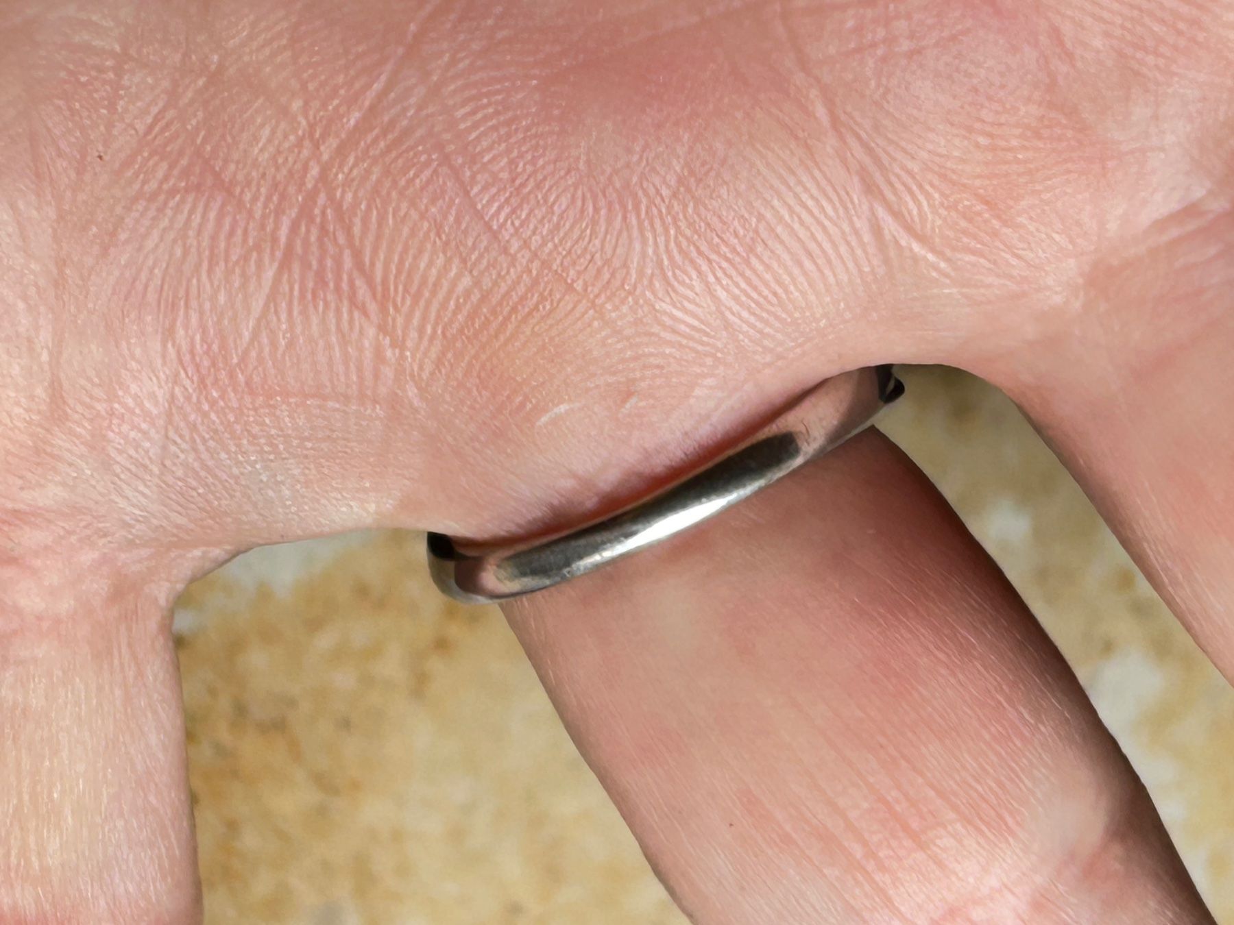 Ringe: Silber Ring 3 times violet – Gebraucht aus Dittingen von Bellevista 4