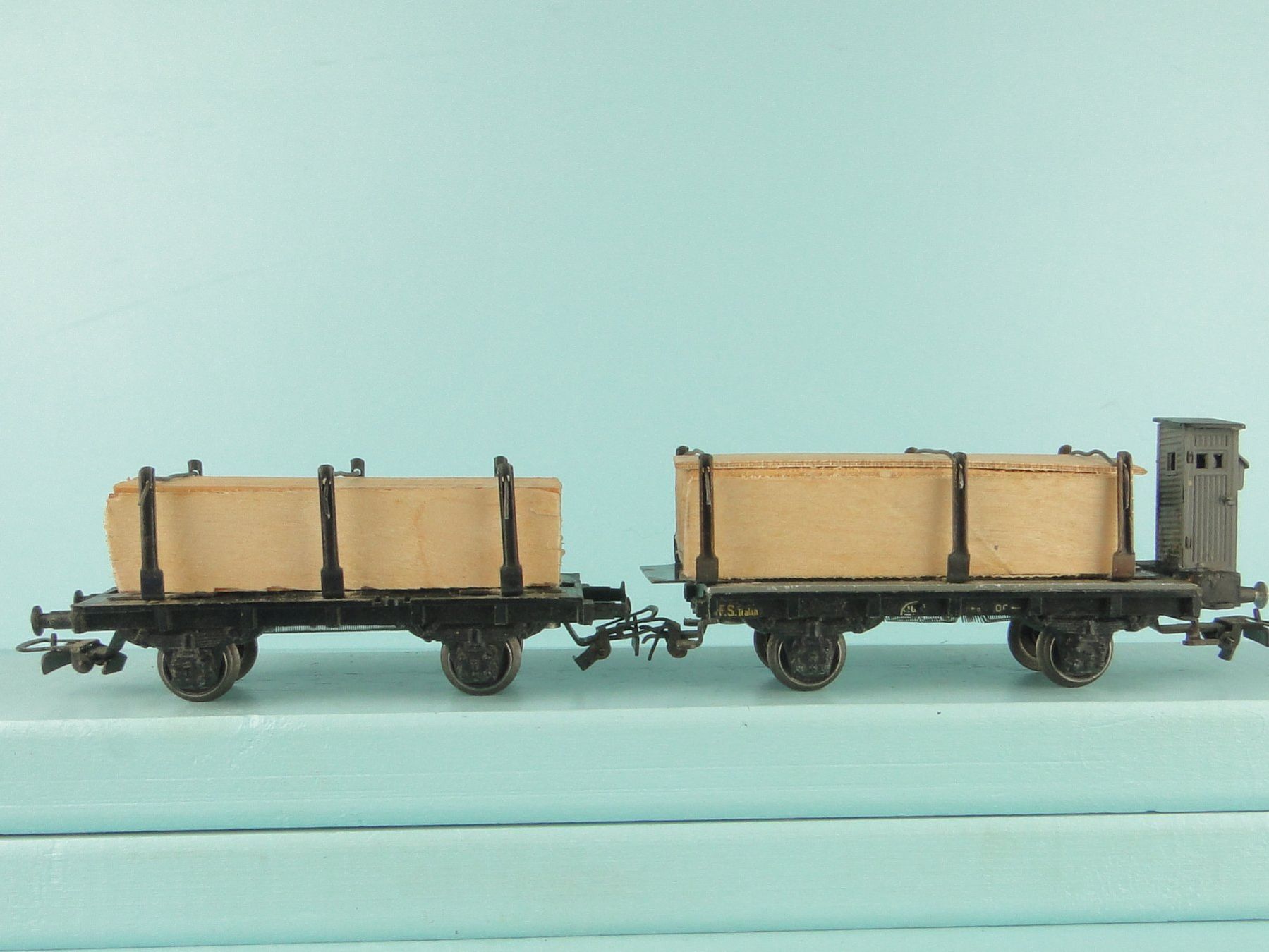 Rivarossi Modellini di ferrovie: Rivarossi Holz Transport Set – Usato da Bülach venduto da cann11 2