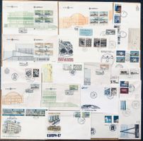 1987 / Europa - FDC Sammlung Zeitgenössische Architektur 1