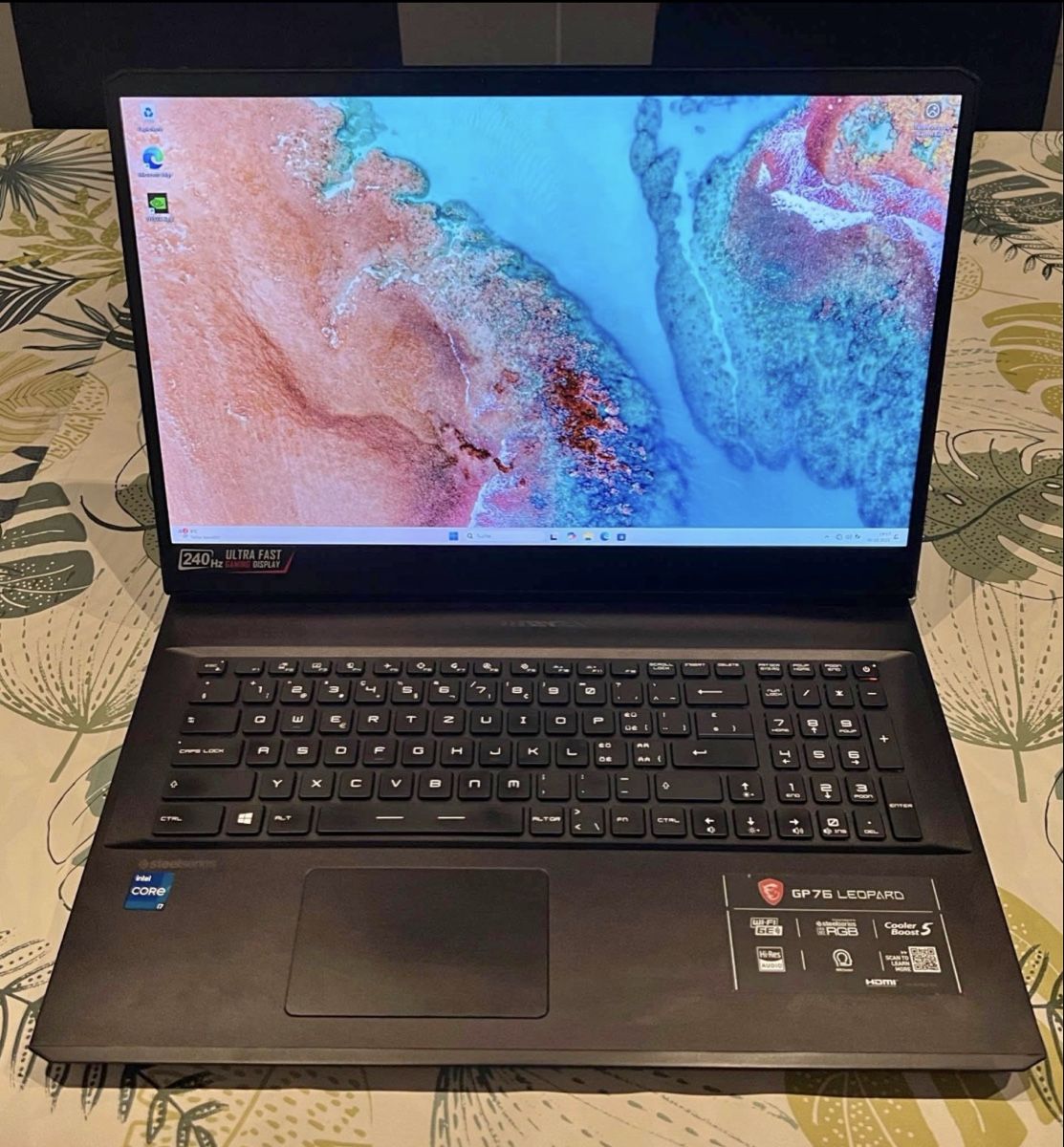 MSI Notebook: Gaming Laptop RTX 3070, 240Hz, Msi Leopard gp76 – Usato da Cham venduto da Dzhurswitz