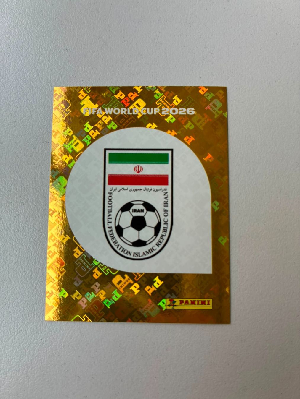 Panini Carte collezionabili: Carte panini 2026 - IRN 1 – Nuovo (secondo la descrizione) da La Neuveville venduto da Ibo2300