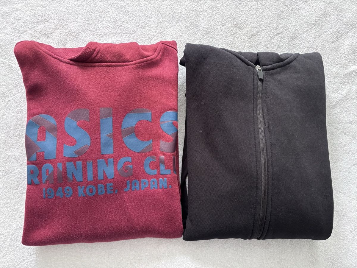 Maglioni & Felpe: 2 Hoodies Asics & C&A, Gr. M – Usato da Menzingen venduto da gispat 5