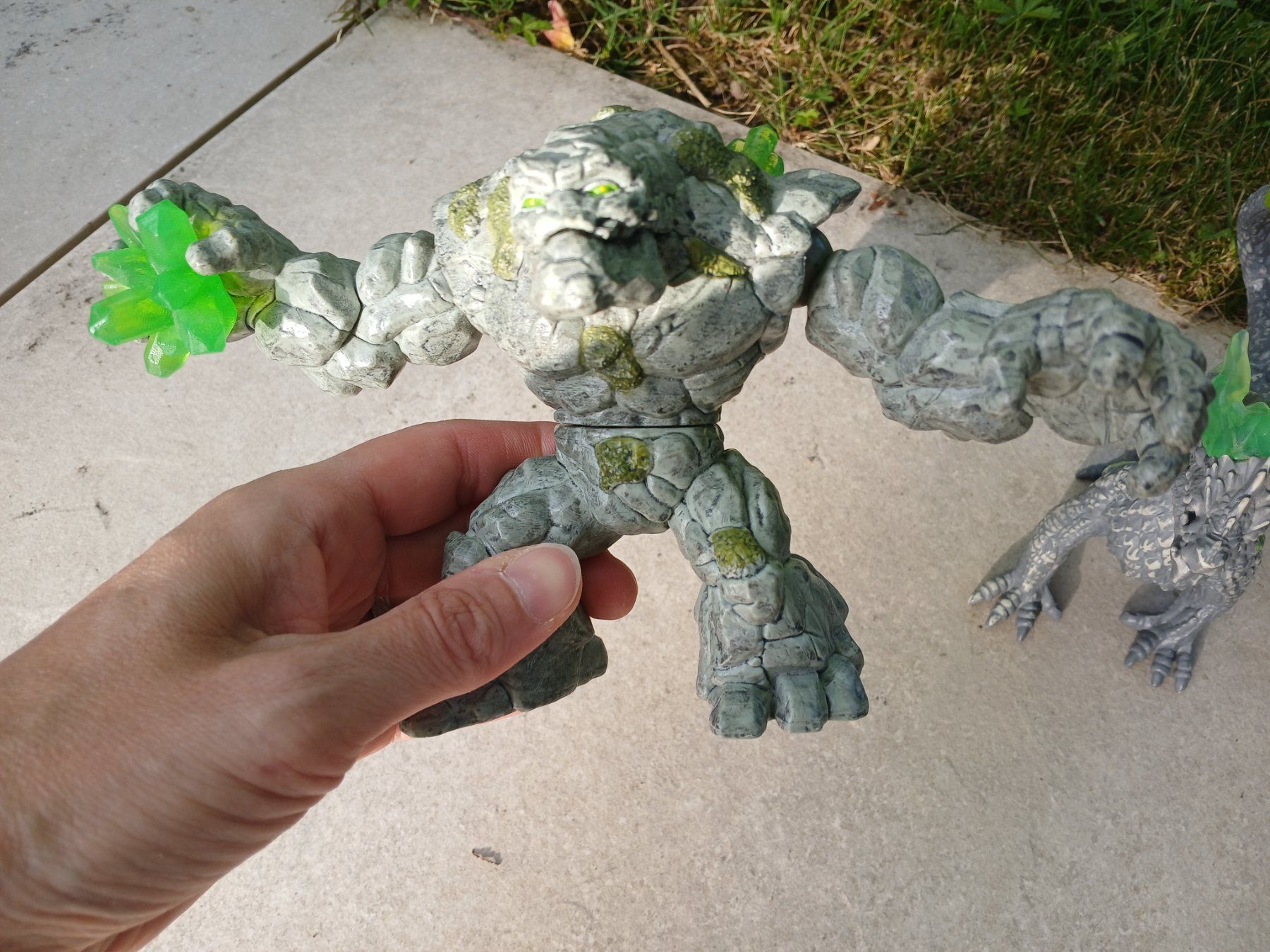 Schleich Spielzeuge: Schleich Stone Monster und Eldrador Steindrache – Gebraucht aus Wolfhausen von Garfield1414 1
