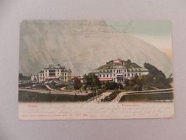 Ansichtskarte Glarus Kantonsspital 1912