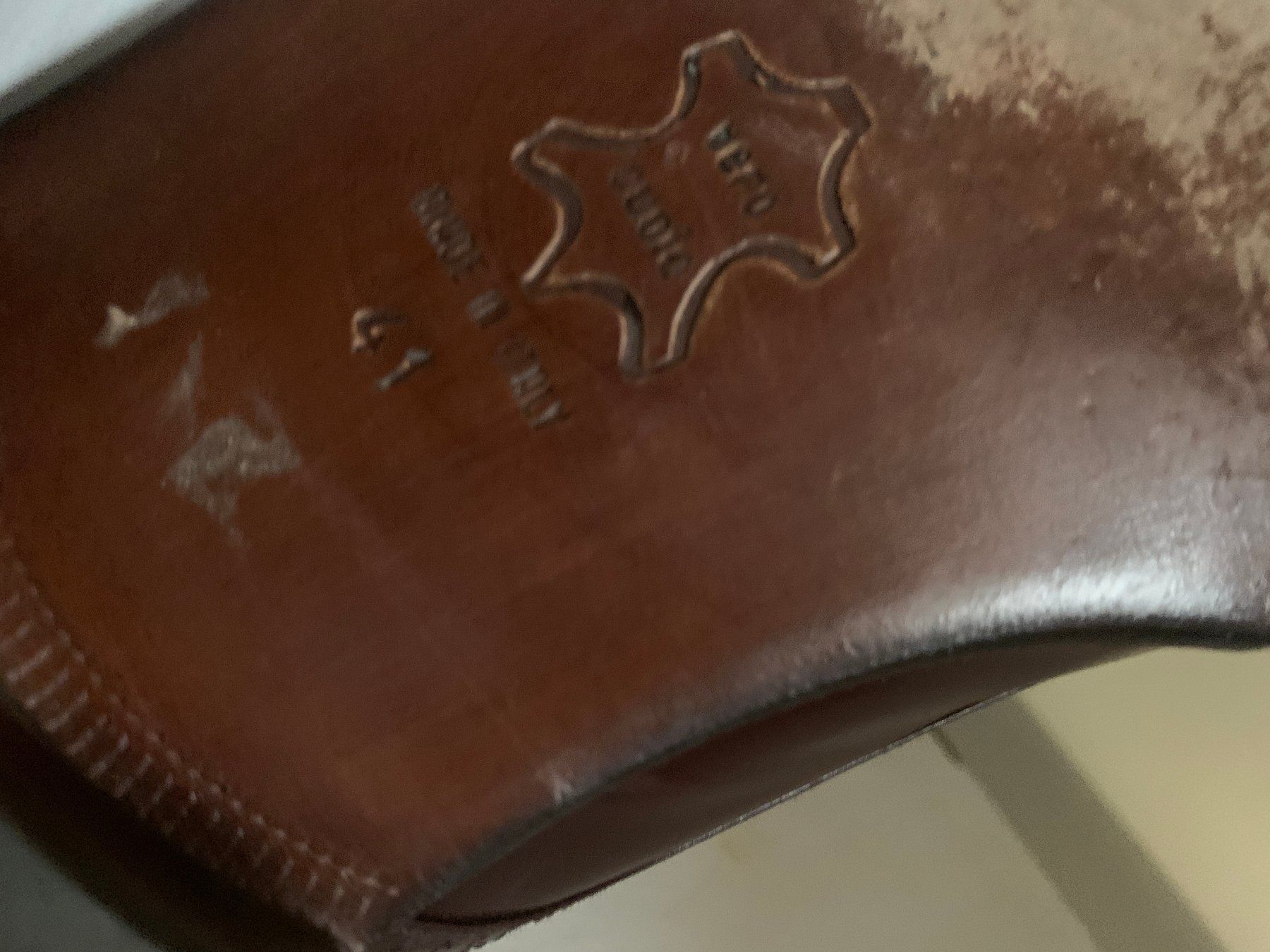 Scarpe da uomo: Herrenschuh MAESTRO EUGENIO  rotbraun Grösse 41 – Usato da St. Gallen venduto da Miousch 8