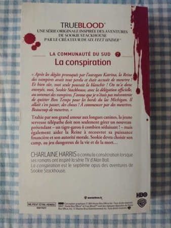 Bücher: TrueBlood / La Conspiration – Neu (gemäss Beschreibung) aus Cortaillod von signep 2