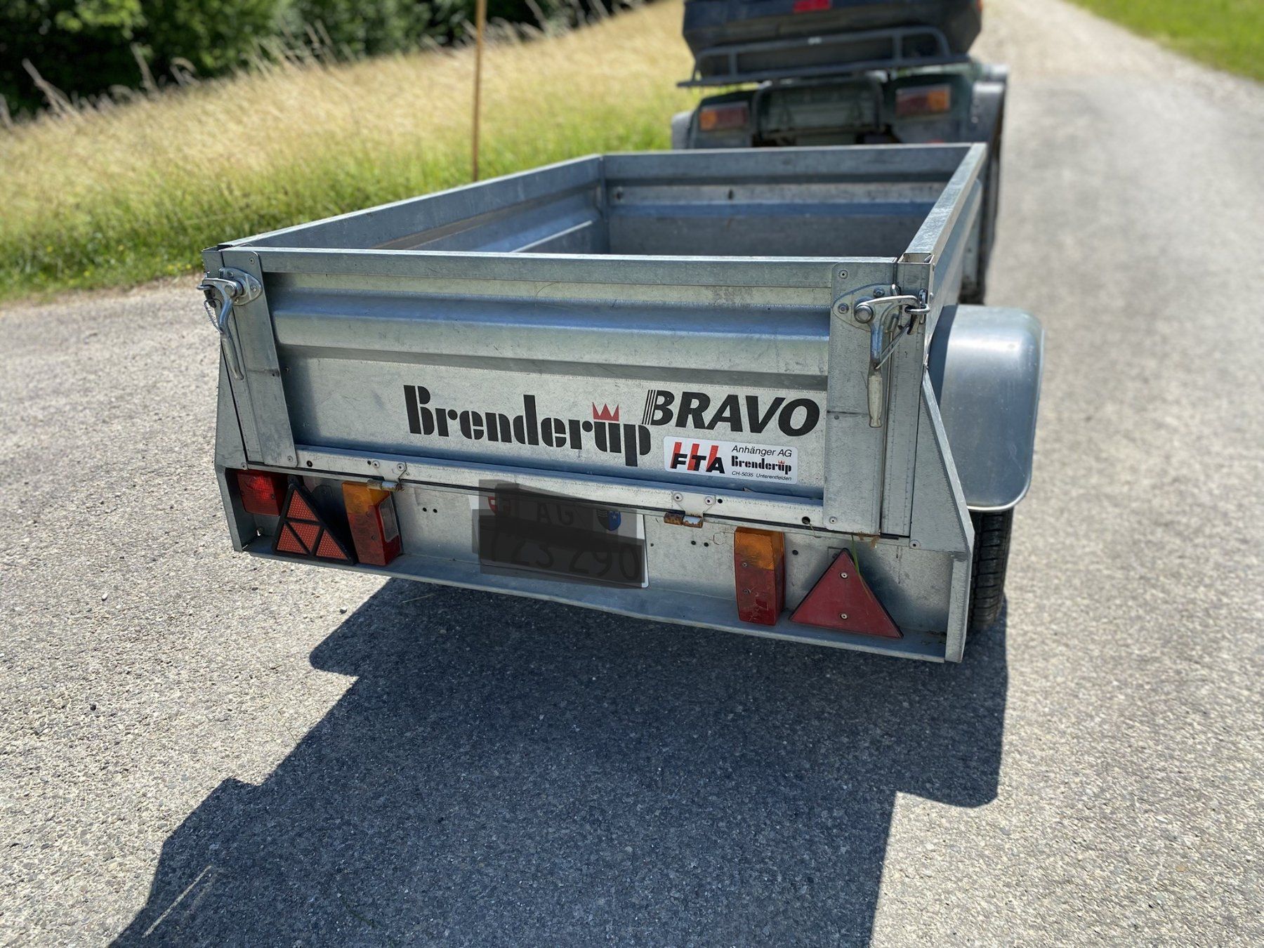 Brenderup Rimorchi: Sachtransportanhänger Brenderup – Usato da Oberflachs venduto da Hardy80 2