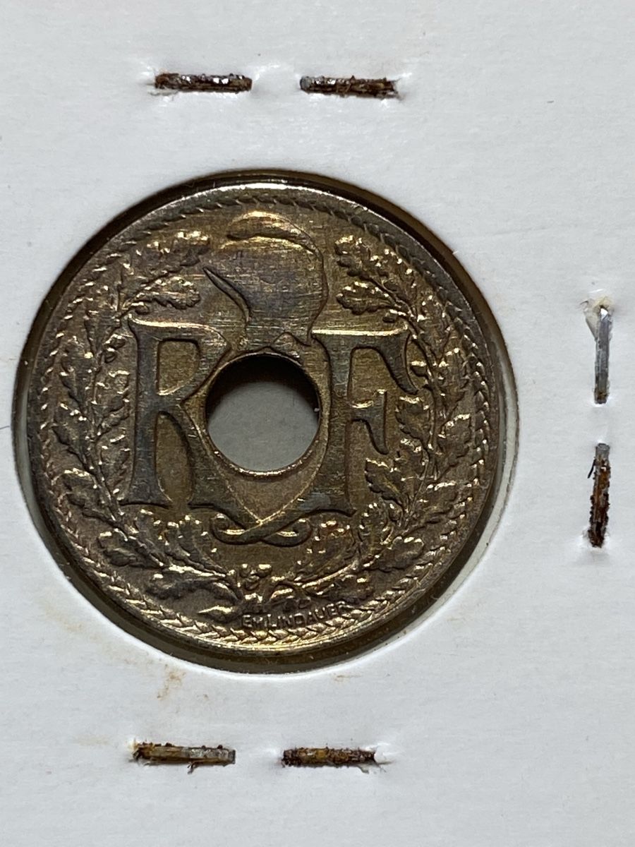Tutti le monete: France - 10 centimes - 1921 – Usato da Payerne venduto da Mike1682 1