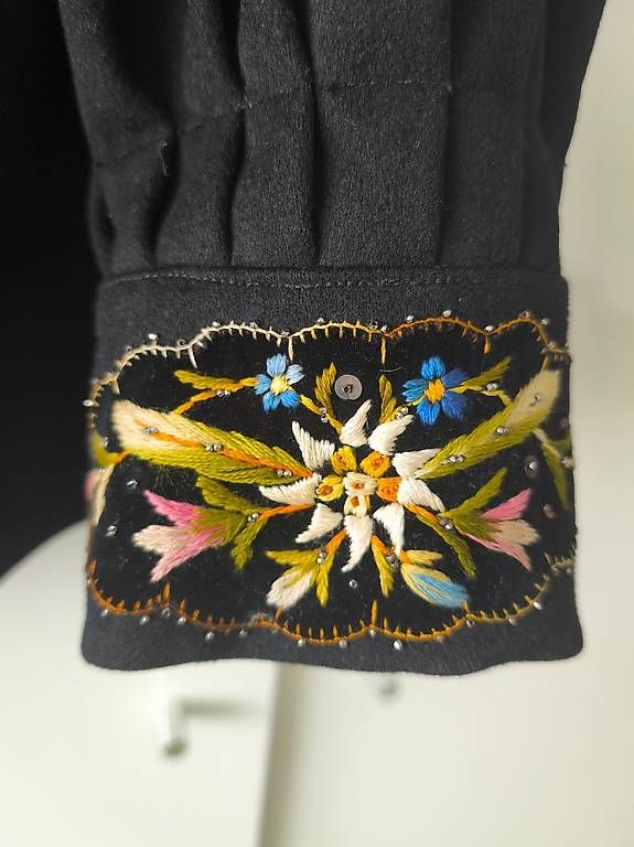 Hemden: Original Nidwaldner Hirthemd schwarz / Trachten Bluse – Gebraucht aus Kehrsiten von Barmar8 4