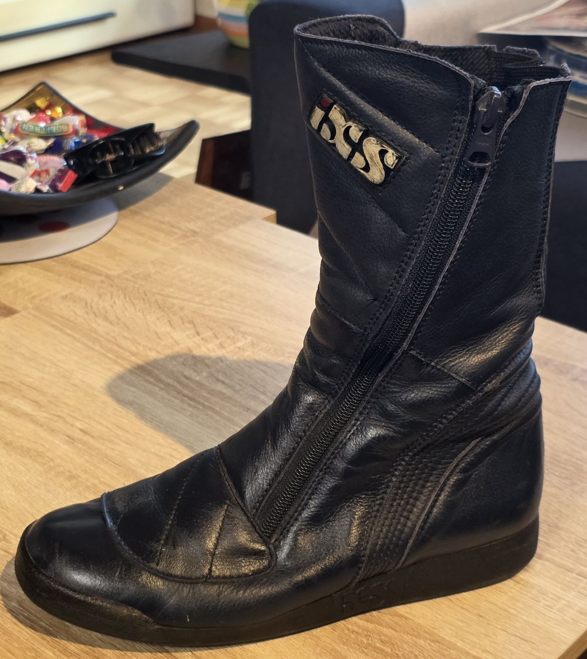 IXS Scarpe da uomo: IXS Boots Leder Grosse 41 Neuwertige – Usato da Rohrbach venduto da lod_m58r 2