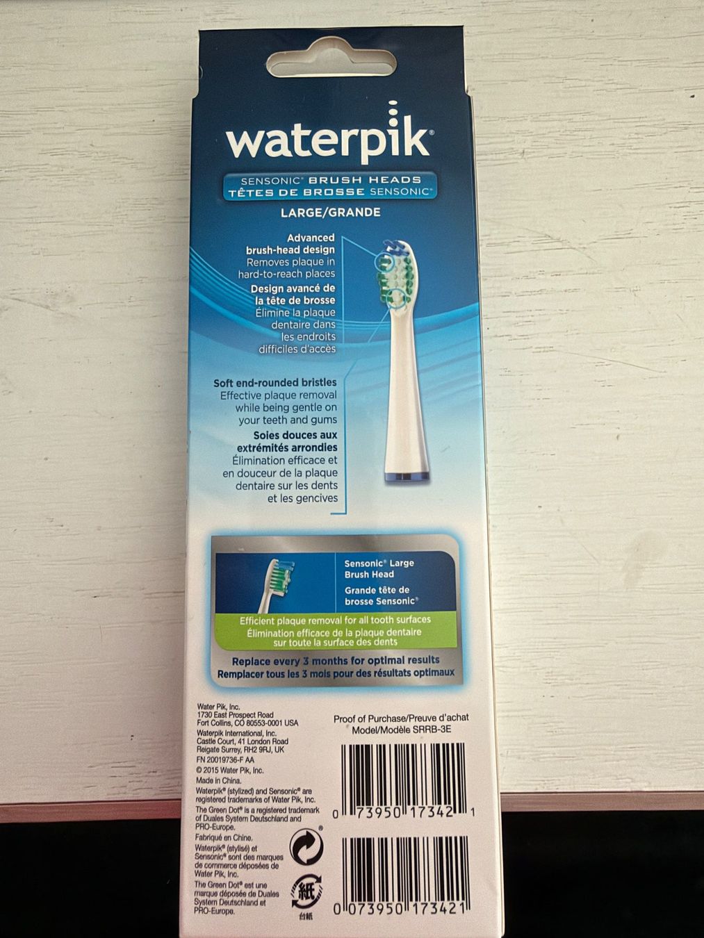 Cura dei denti: Waterpik Ersatzbürsten – Nuovo e nell'imballaggio originale da Gümligen venduto da Thom77 1
