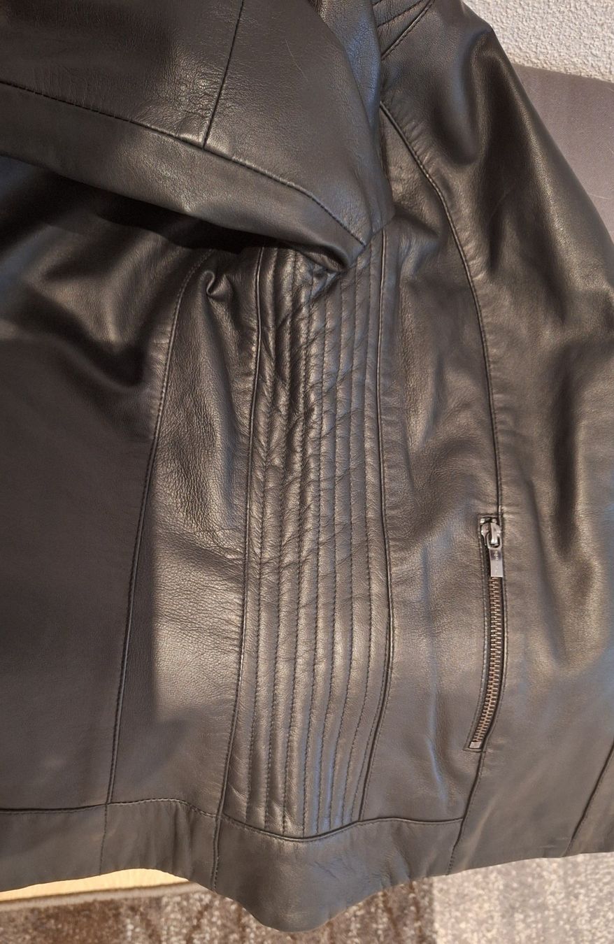 Giacche: Lederjacke Tamaris Gr. 38 schwarz – Nuovo e nell'imballaggio originale da Niederrohrdorf venduto da Papillon_47 3