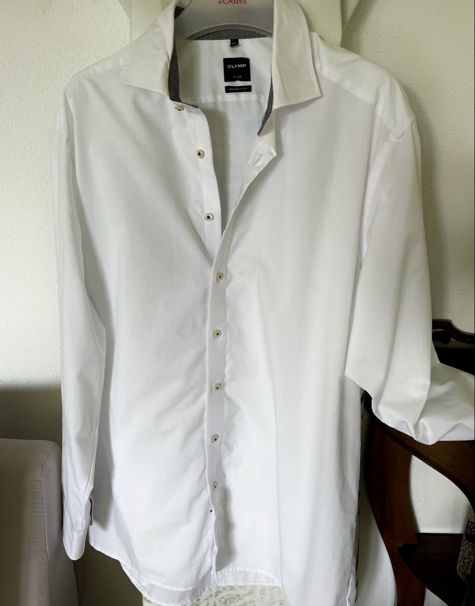 Camicie: Olymp Hemd modern fit weiss Gr. 45 – Nuovo (secondo la descrizione) da Emmenbrücke venduto da Ladyboutique 4