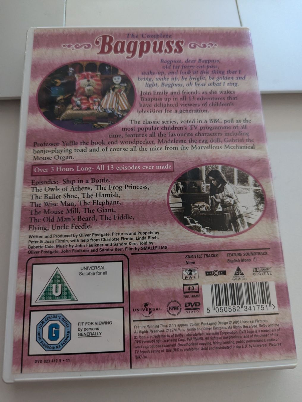 Alle DVDs: Bagpuss - Die komplette Serie - DVD – Gebraucht aus Hünenberg See von SpecialEditionGaming 1